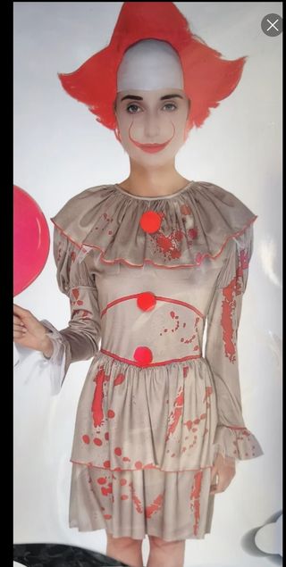 Disfraz Payaso IT Sangriento varias tallas