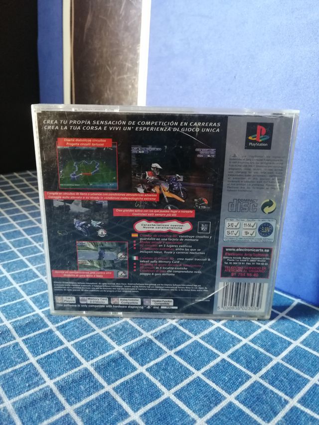 PS1 MOTO RACER 2 ORIGINAL COMPLETO