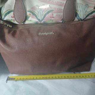 Bolso Desigual Multicolor con Estampado Tropical