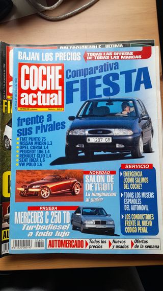 Revista Coche Actual año 1996