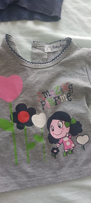 Set 2 pezzi bimba 3-6 mesi