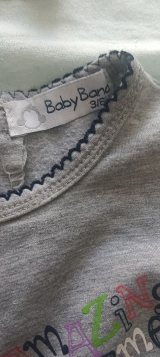 Set 2 pezzi bimba 3-6 mesi