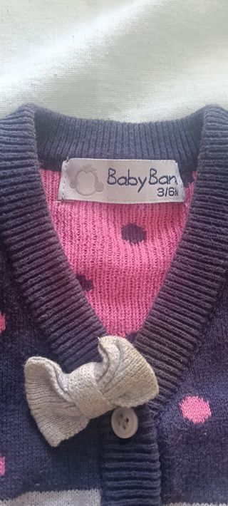 Set 2 pezzi bimba 3-6 mesi