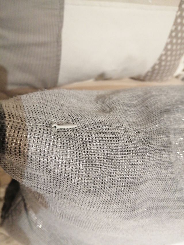 Juego 3 cojines decorativos patchwork