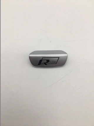 EMBLEMA VOLANTE R LETRAS NEGRAS O ROJAS
