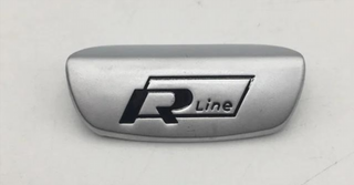 EMBLEMA VOLANTE R LETRAS NEGRAS O ROJAS