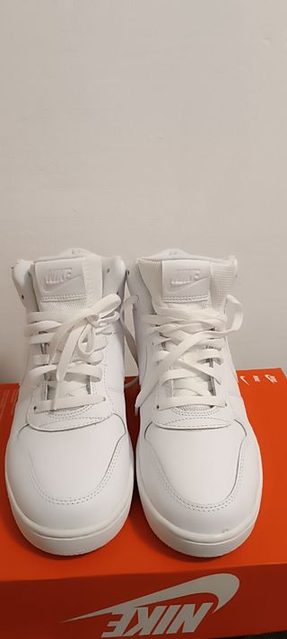 Nike Ebernon Mid blancas nuevas (42).