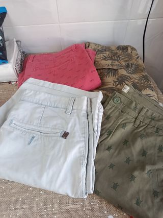 Bermudas hombre estampadas