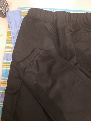 Pantalones cargo negros Shein ajustados