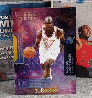Carta MICHAEL JORDAN Skybox Metal Universe