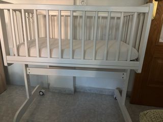 Minicuna colecho Interbaby blanca