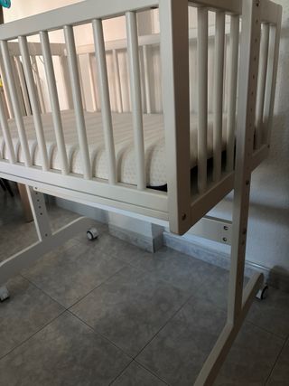 Minicuna colecho Interbaby blanca