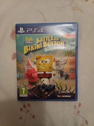 PS4 Bob Esponja Battle for Bikini Bottom
