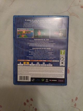PS4 Bob Esponja Battle for Bikini Bottom