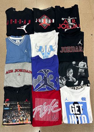 Lote Camisetas Vintage Jordan