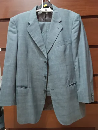 Traje Biffi Hombre Talla L Gris