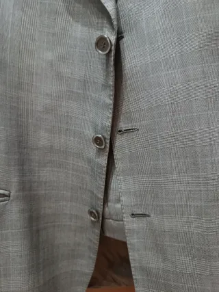 Traje Biffi Hombre Talla L Gris