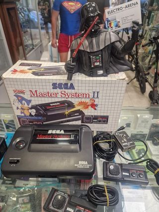 Sega Master System II Consola Negra