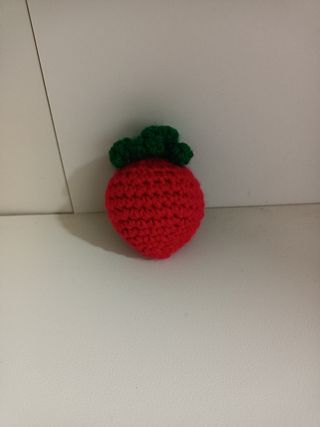 Fresa ganchillo hecha a mano