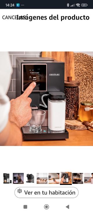 Cecotec Cafetera Superautomática Cremmaet