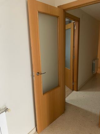 Dos puertas de madera