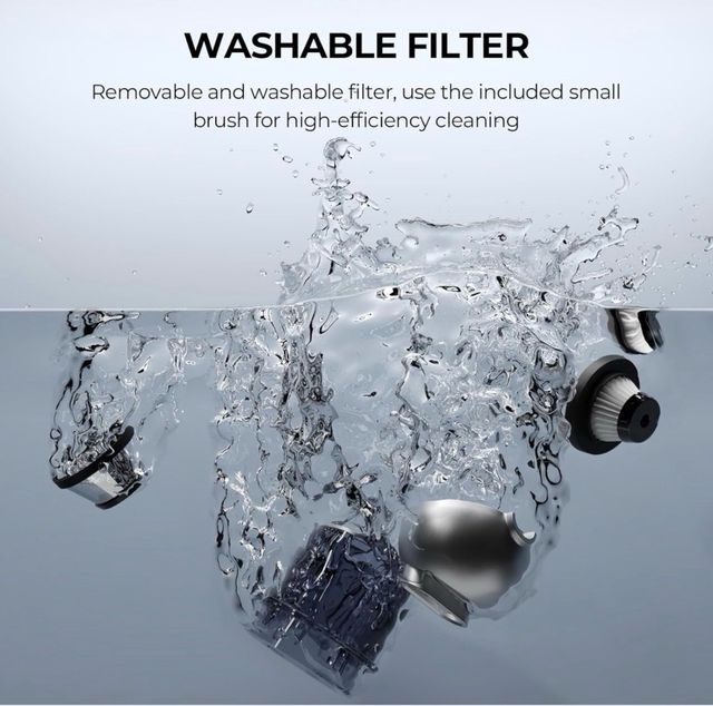 Aspirador de mano 6000Pa