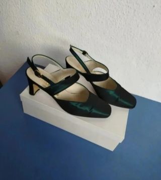 Zapatos Sólo Piel Verdes