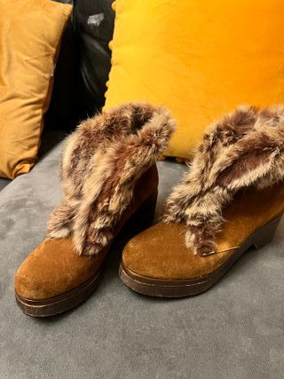 Botines Robert Clergerie ante piel