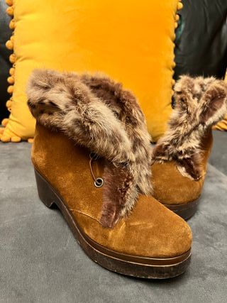 Botines Robert Clergerie ante piel