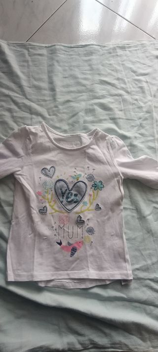 Lotto 3 magliette bimba 24 mesi