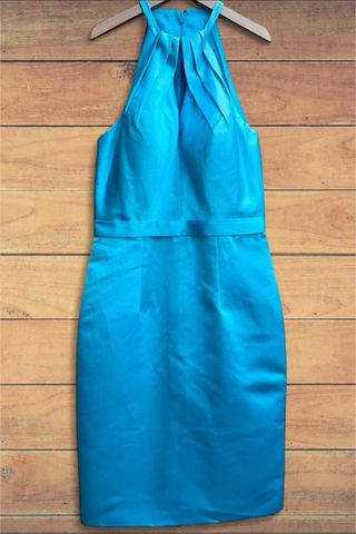 Vestido de fiesta azul/turquesa