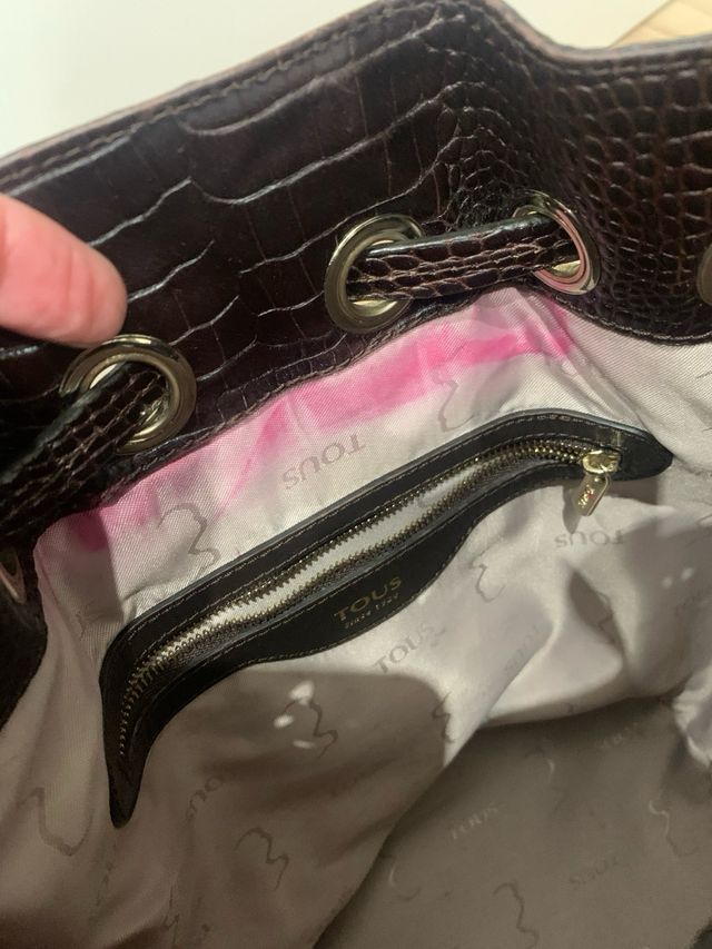 Bolso Tous Piel tipo Judas Marrón