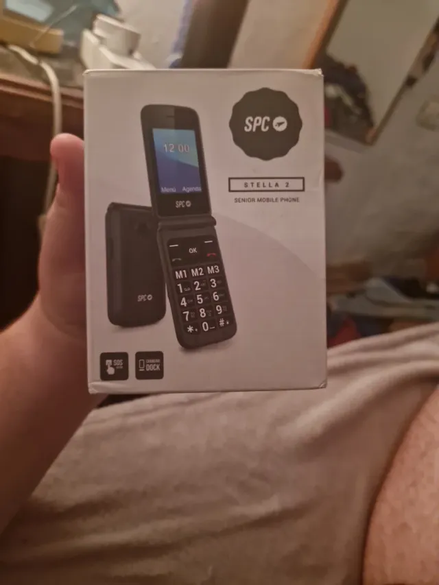 Telefono cellulare nero SPC Stella 2 Senior