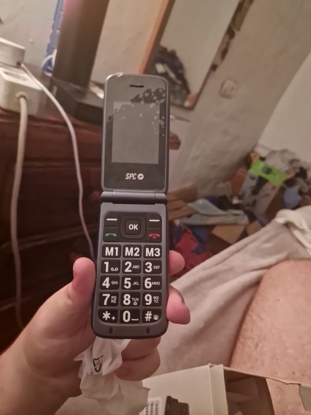 Telefono cellulare nero SPC Stella 2 Senior