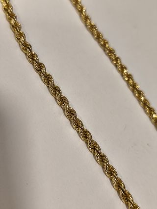 Cadena Oro 18 kilates.