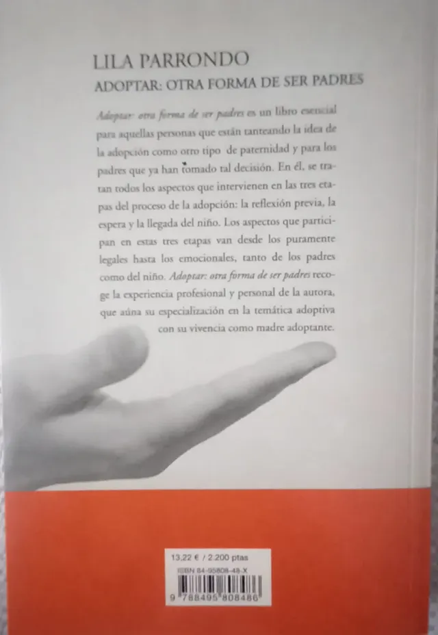 Libro Adoptar: Otra Forma de Ser Padres