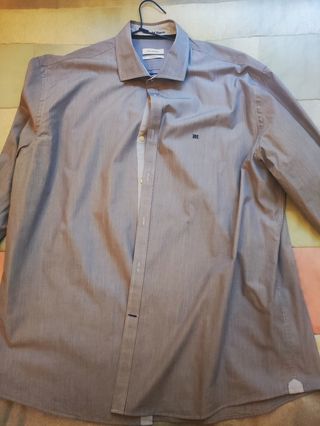 Camisa Pedro del Hierro Gris Talla XL