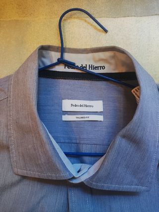 Camisa Pedro del Hierro Gris Talla XL