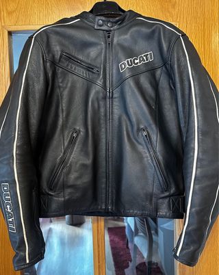 Chaqueta Moto piel Ducati Dainese Talla 50