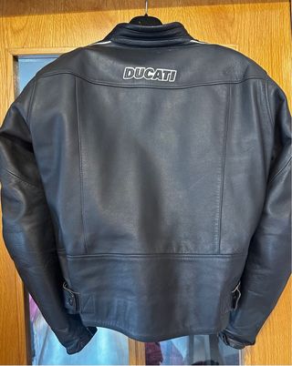 Chaqueta Moto piel Ducati Dainese Talla 50
