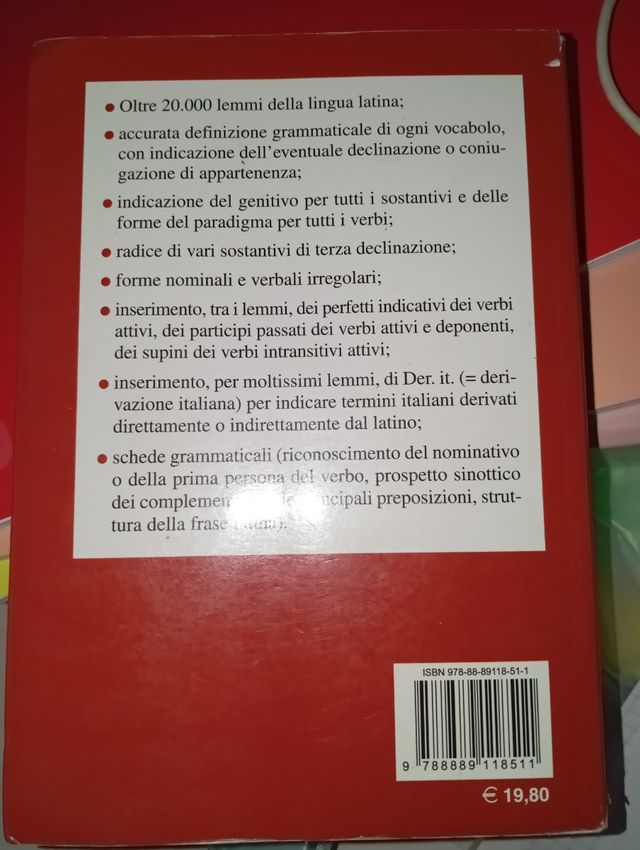 Il vocabolatino. Per la Scuola media