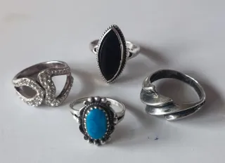 Anillos Plata Ley Diseño