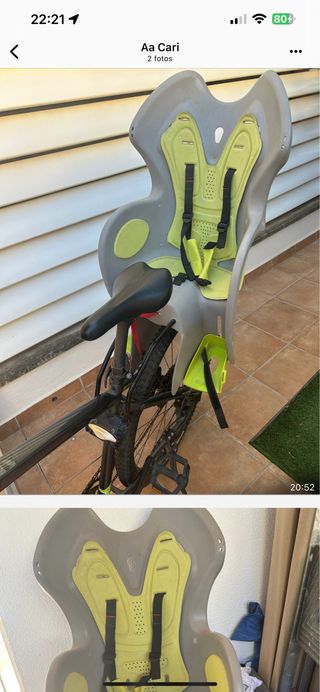 Silla bici para niños