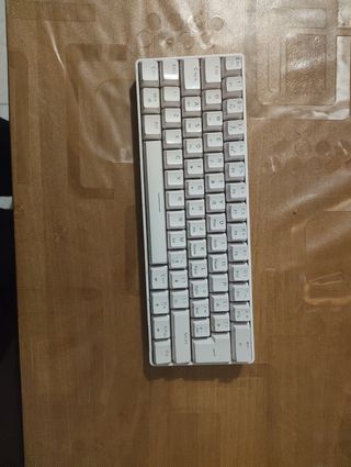 Tastiera Gaming 60% Mars Gaming Bianca