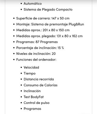 Cinta de correr Fytter RUNNER RU-10XA