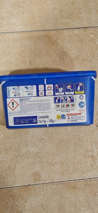 4 Cajas Detergente Wipp Express Power Caps (40uds)