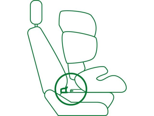 Cybex - Bocas Isofix, negro - adaptador