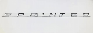 EMBLEMA LOGO TRASERO CROMADO SPRINTER MERCEDES