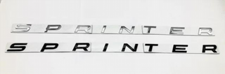 EMBLEMA LOGO TRASERO CROMADO SPRINTER MERCEDES