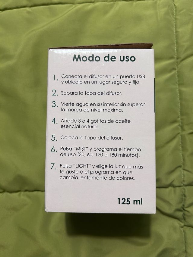 Difusor de aceites esenciales Aromedi